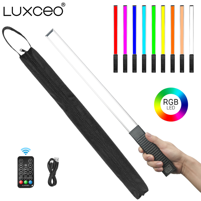 Photography Lighting Youtube - LUXCEO Varinha de luz portátil de