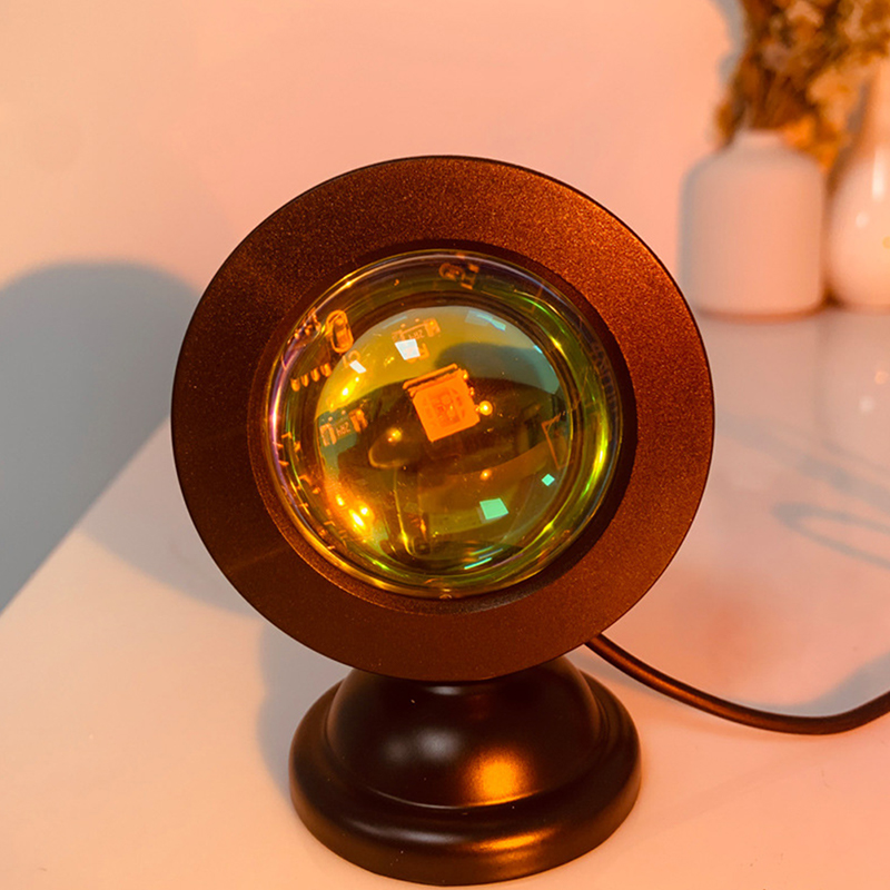 Photography Lighting Mood - Portátil LED USB Sunset Lamp projetor,