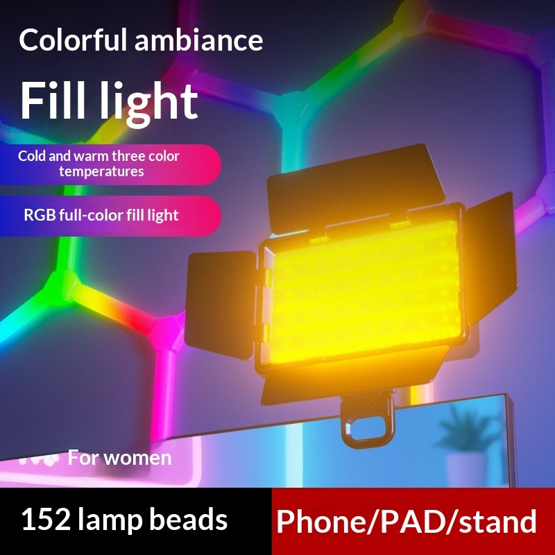Photography Lighting Outdoor - Difusor de quatro páginas RGB luz