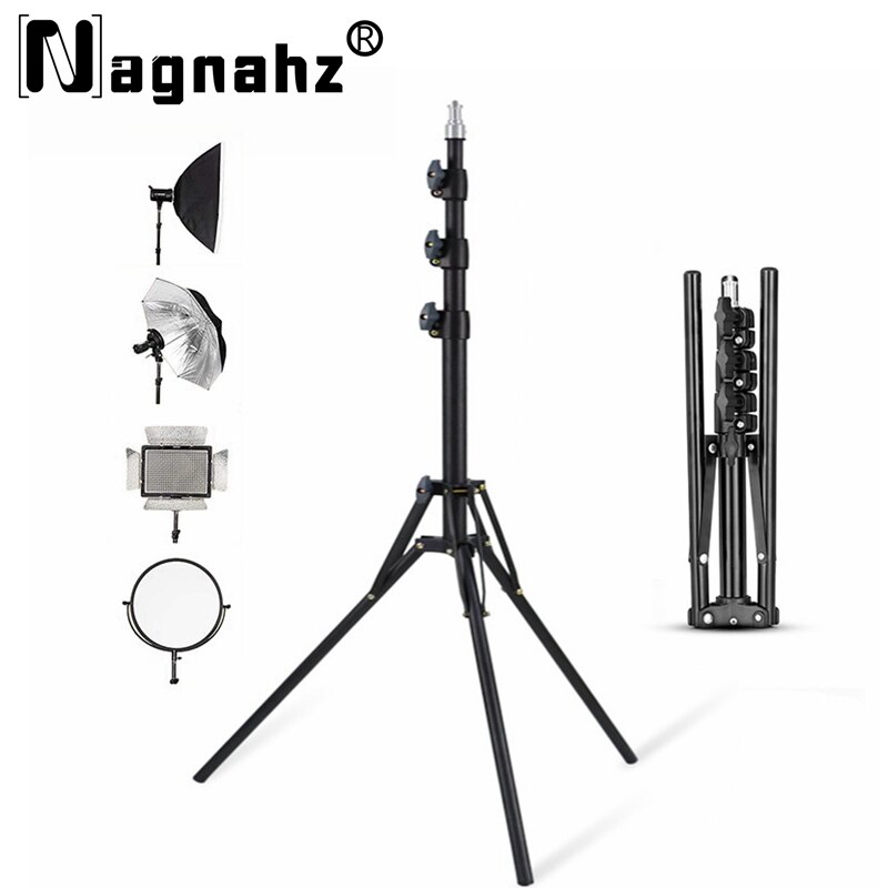 Photography Lighting Handheld - NAGNAHZ 78 ''iluminação fotográfica tripé liga