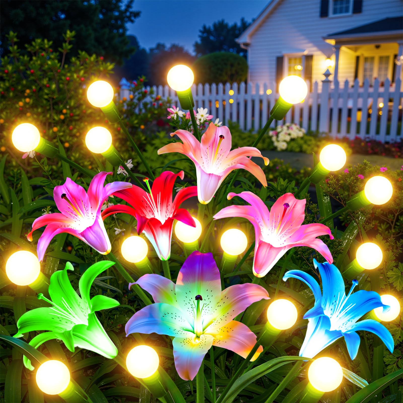 Flower Photography Led Lighting Pack - Pacote com 2/4 Luzes Solares Aprimoradas
