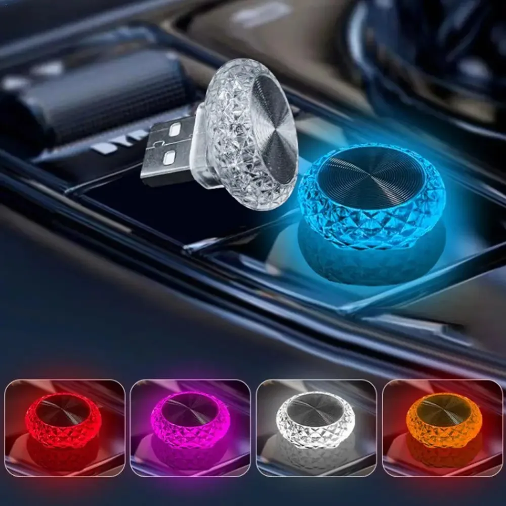Interior Photography Lighting - Novo carro mini led decorativo usb