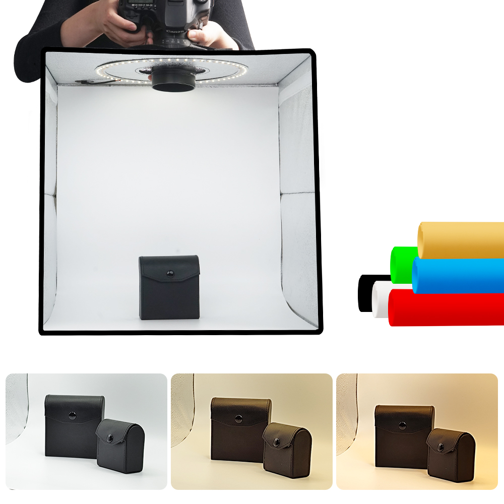 Photography Lighting Handheld - Lightdow regulável caixa de fotos led