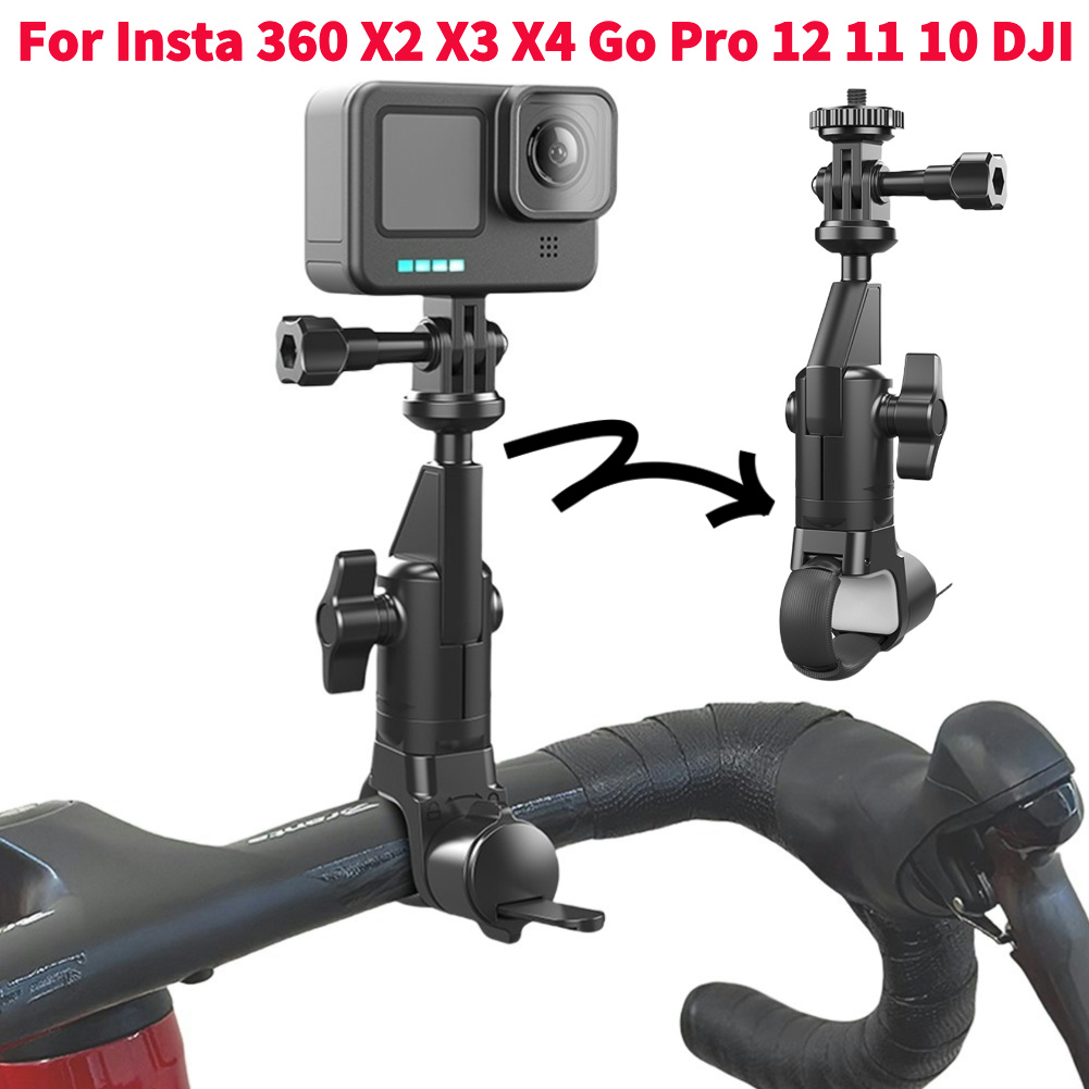 Insta360 Camera X3 - Motocicleta e bicicleta guiador titular, bicicleta