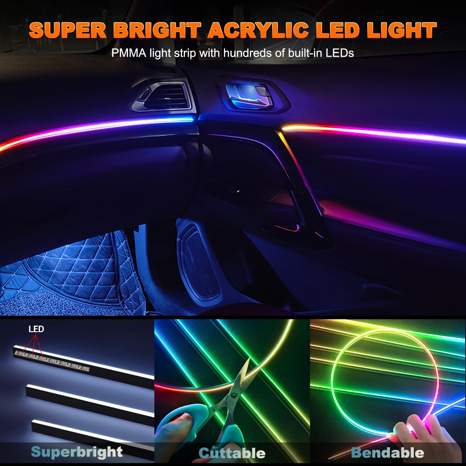 Acrílico LED Interior Strip Li - Interior Photography Lighting avaliação e preço