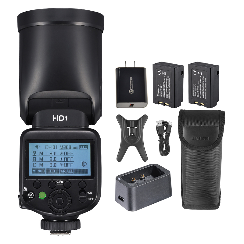 Kit de Flash para Câmera JINBE - Photography Lighting Outdoor avaliação e preço
