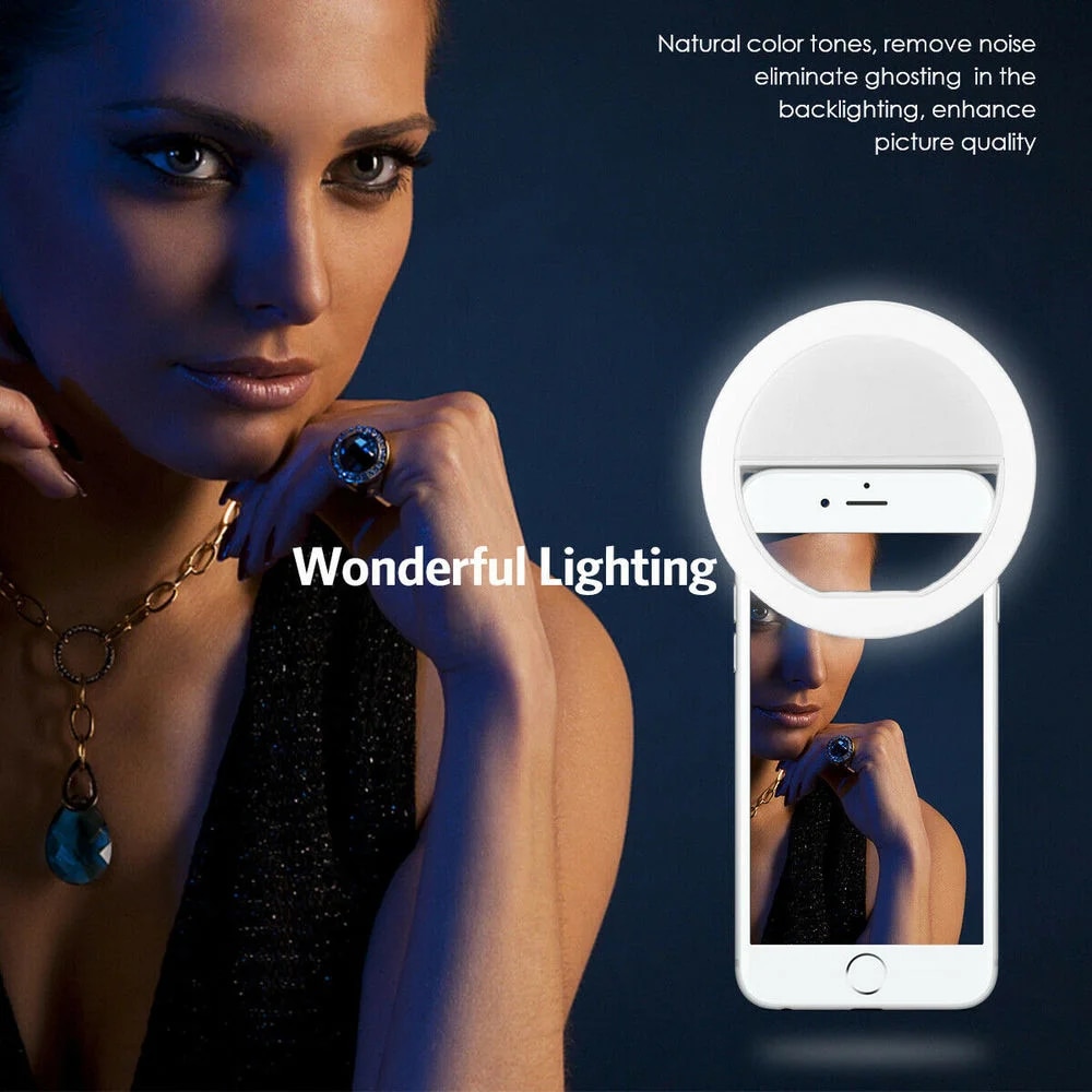 USB recarregável LED Selfie Ri - Photography Lighting Professional avaliação e preço