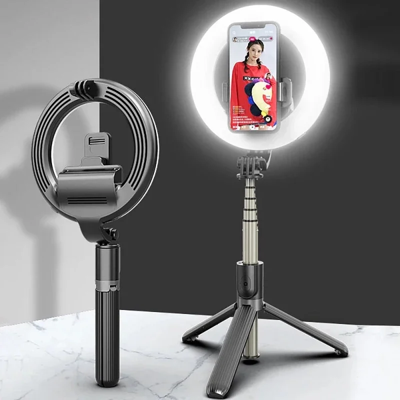 4 em 1 sem fio bluetooth selfi - Photography Lighting Handheld avaliação e preço