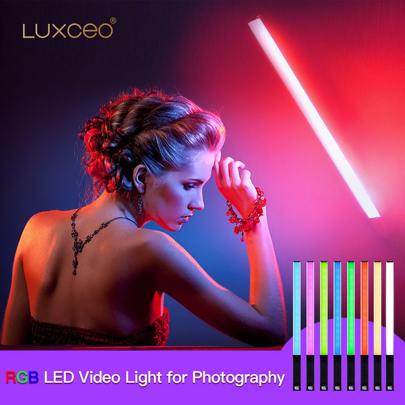 LUXCEO Varinha de luz portátil - Photography Lighting Youtube avaliação e preço