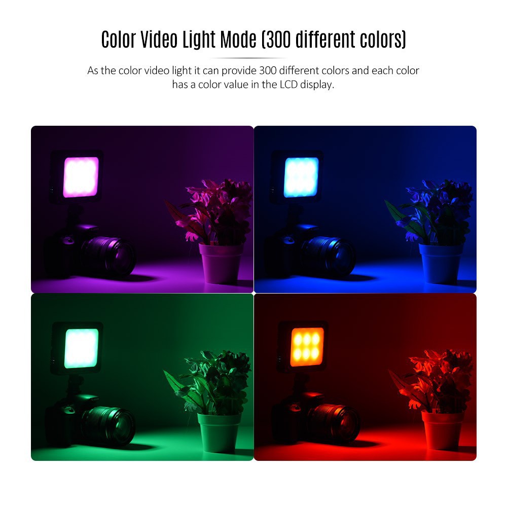 Mcoplus 300 cores rgb fotograf - Photography Lighting Youtube avaliação e preço
