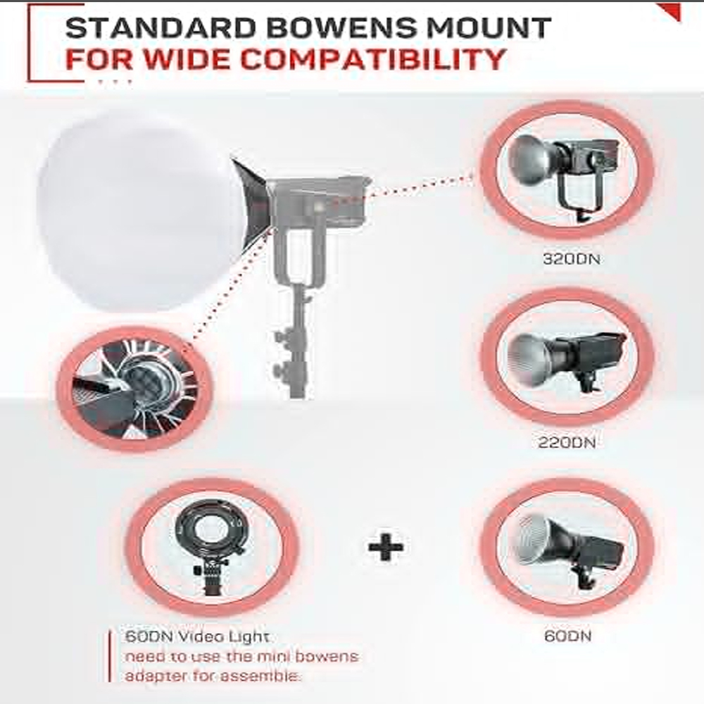 IFOOTAGE Lantern Softbox, Quic - Barn Door Modifier avaliação e preço