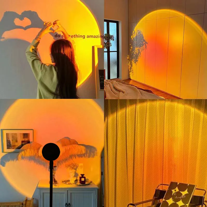 Pôr do sol lâmpada luz da noit - Photography Lighting Mood avaliação e preço
