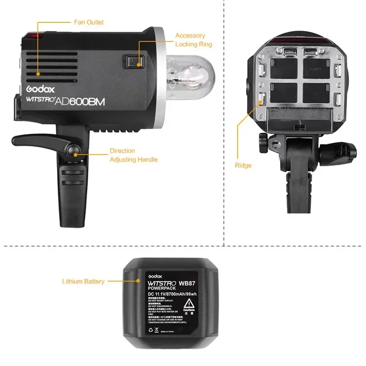 2026 Premium AD600BM 600W Flas - Photography Lighting Outdoor avaliação e preço