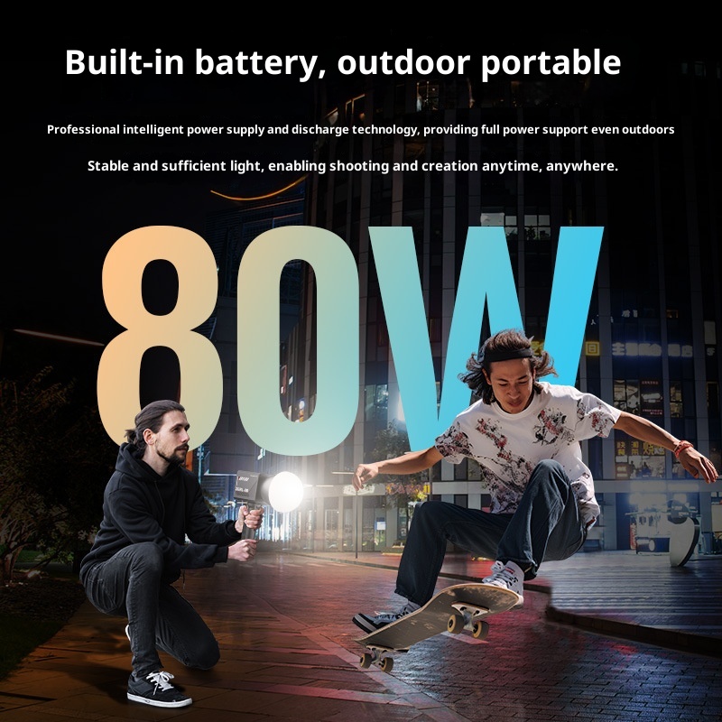 ZGRL80 80W COB LED Luz de víde - Photography Lighting Outdoor avaliação e preço
