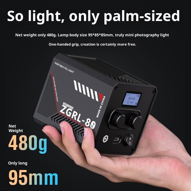 ZGRL80 80W COB LED Luz de víde - Photography Lighting Outdoor avaliação e preço