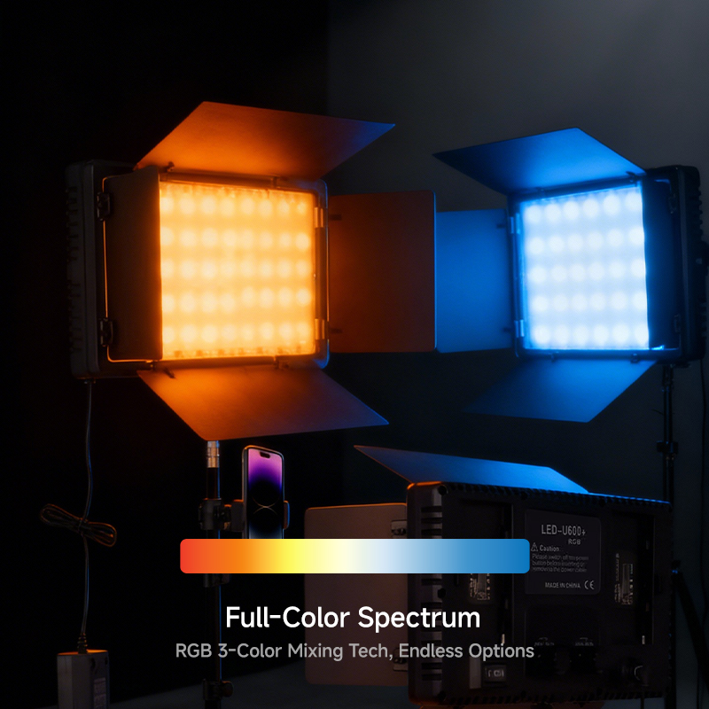 Iluminador LED U600 para Fotog - Photography Lighting Set avaliação e preço