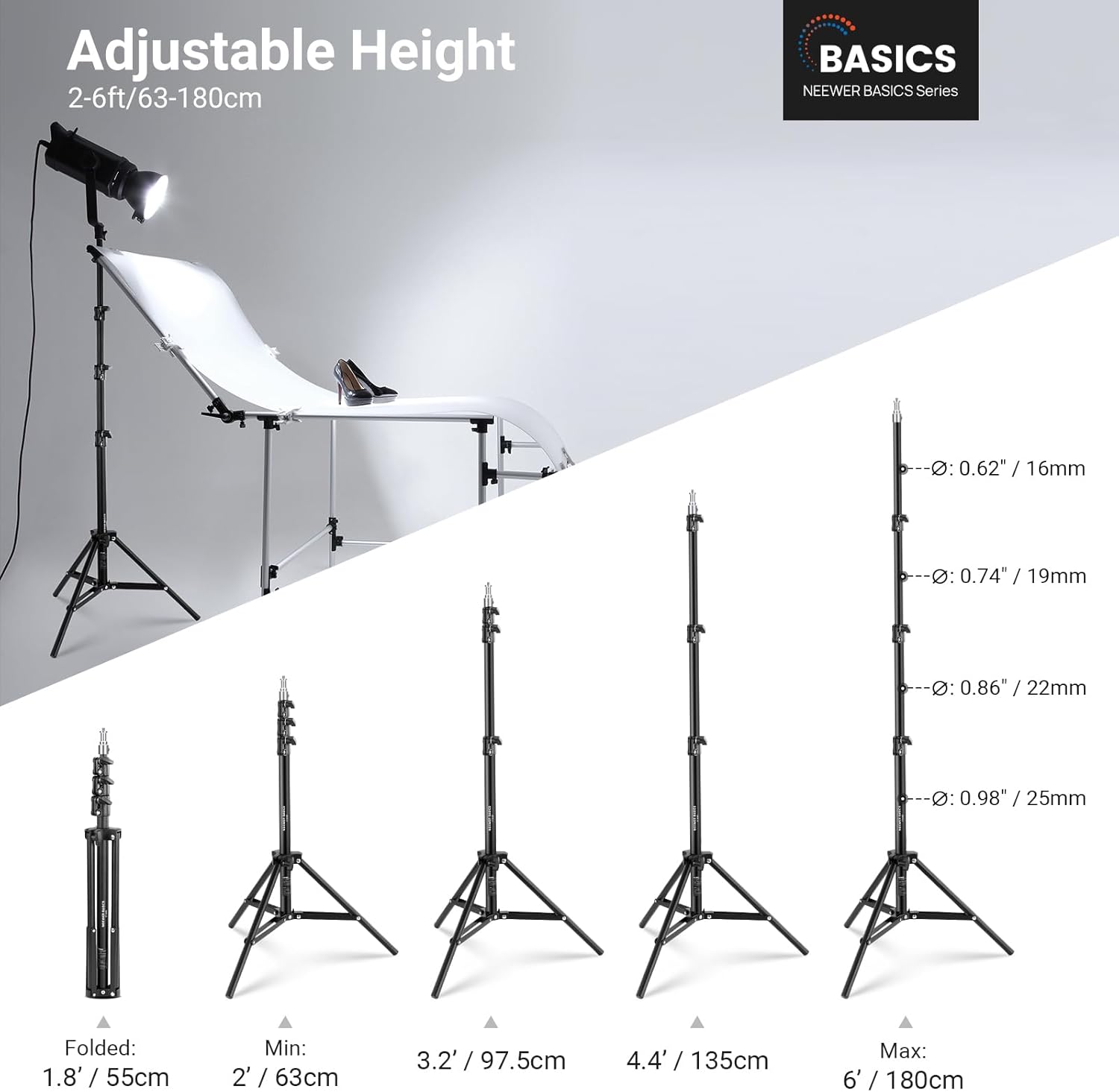 Suporte de Luz para Fotografia - Photography Lighting Basics avaliação e preço
