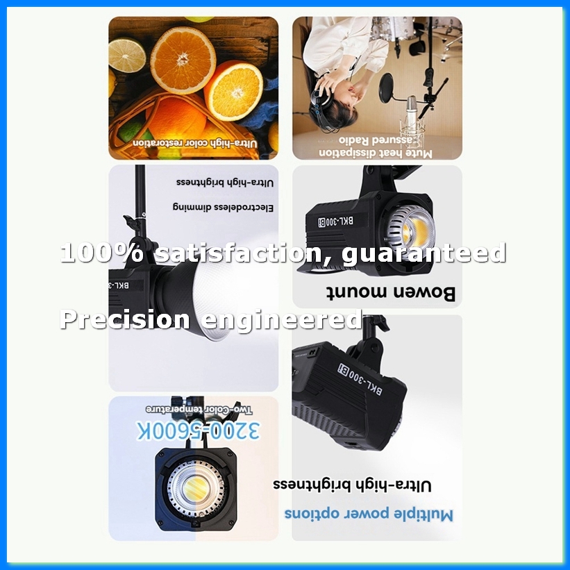 Luz de Vídeo Bi LED de 300W, I - Photography Lighting Professional avaliação e preço