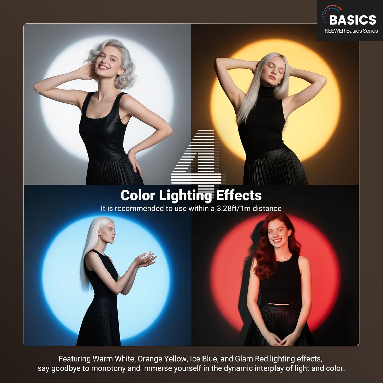 Lanterna de Fotografia RGB NEE - Photography Lighting Basics avaliação e preço