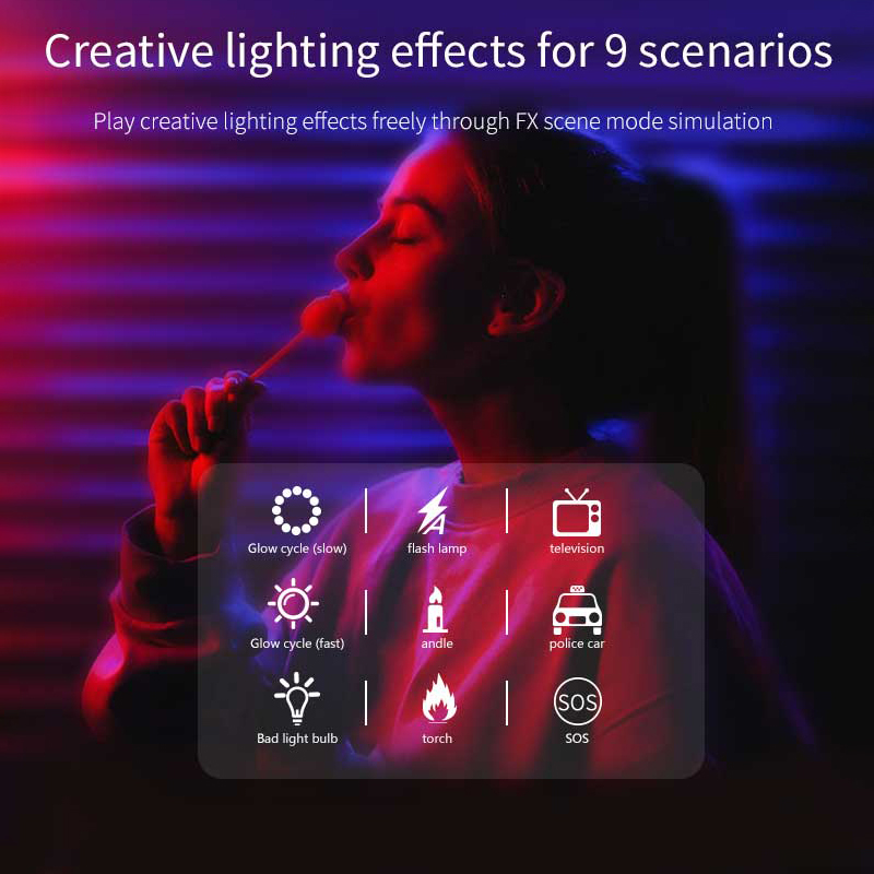 Mini luz de vídeo RGB portátil - Photography Lighting Mount avaliação e preço