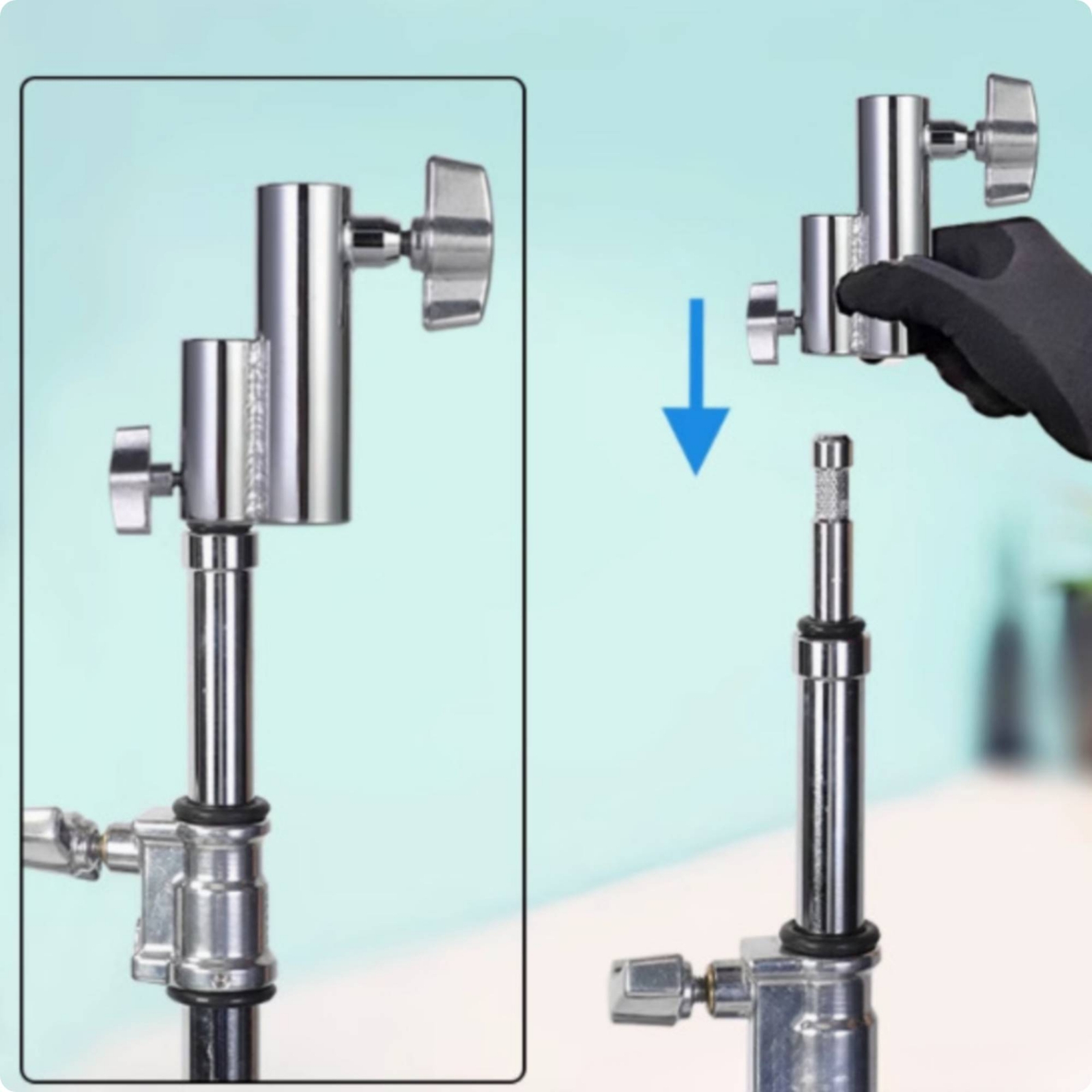 Adaptador de iluminação em met - Photography Lighting For Studio avaliação e preço